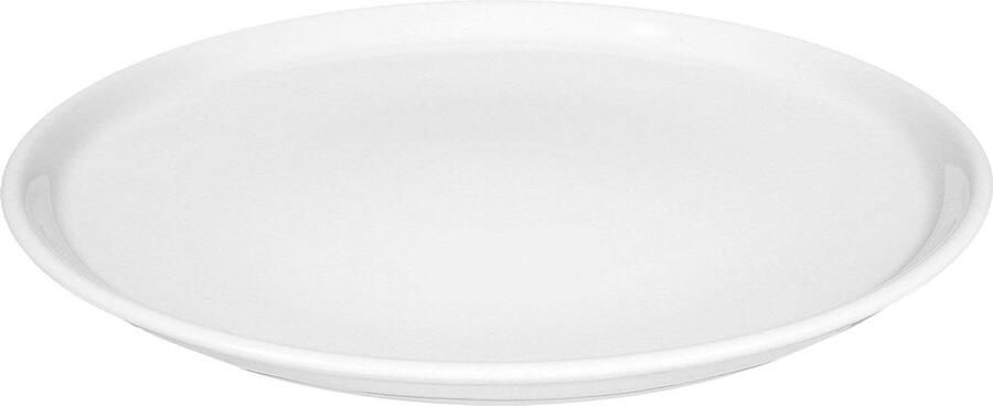 Pizza bord Ovenschaal Lekker eten Vaatwasserbestendig 30 cm Wit
