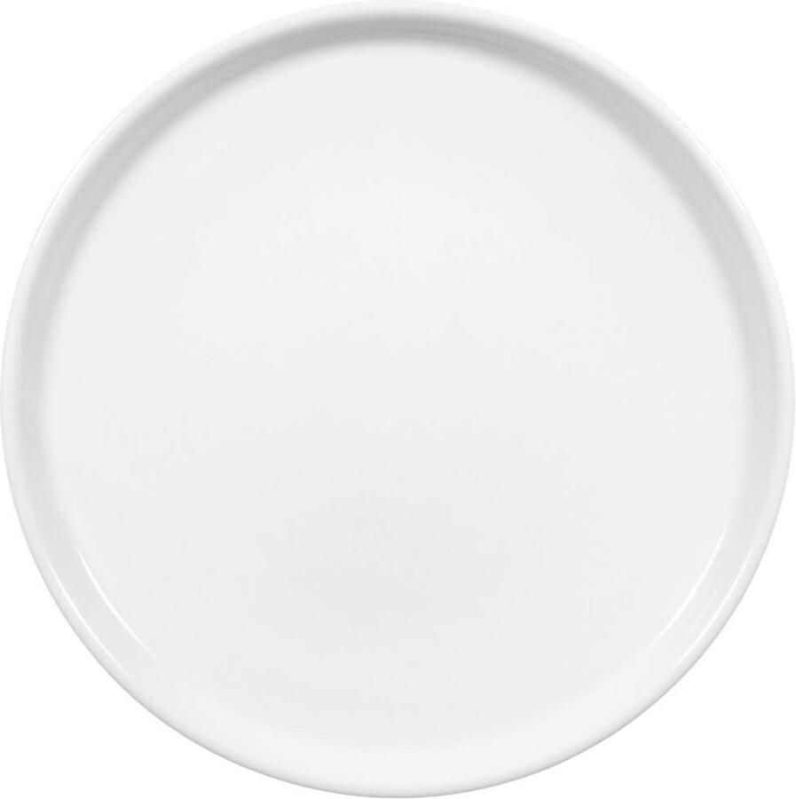 Pizza bord Serviesstuk Italiaans diner Oven en magnetronbestendig 30 cm Wit