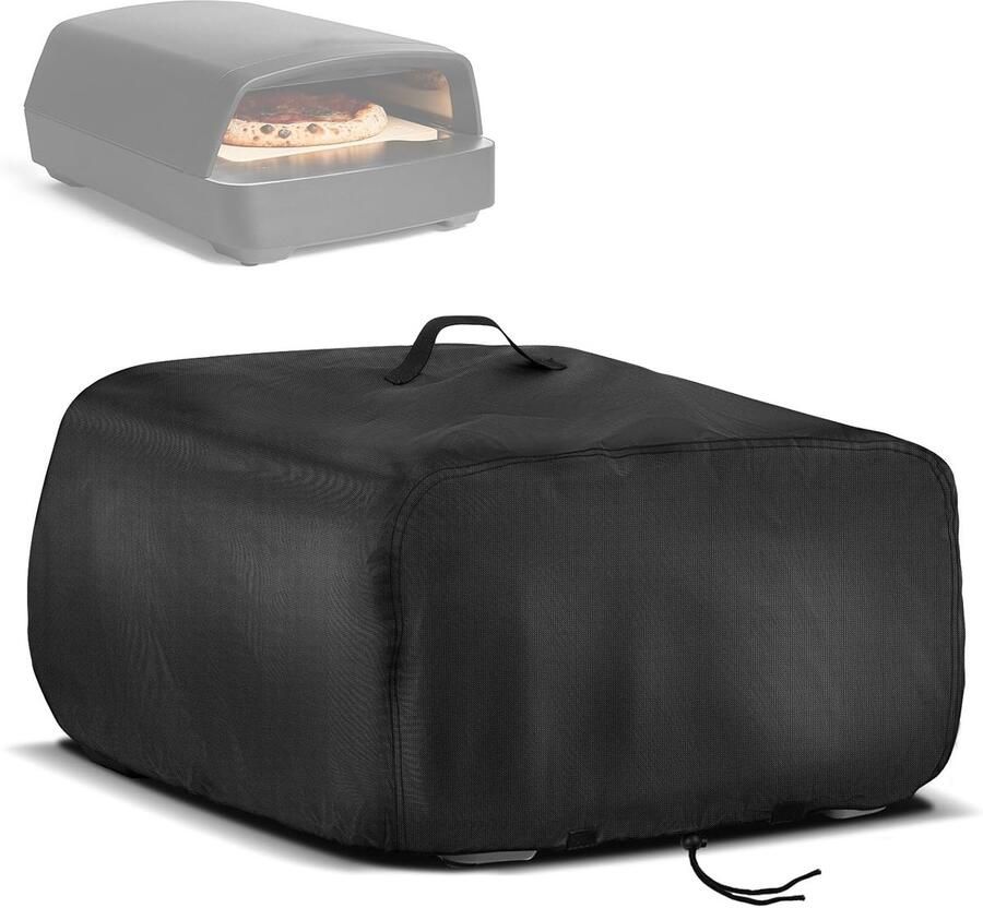 Pizza Oven Cover for BURNHARD Tony Gas Pizza Oven Waterproof Dustproof Carry Bag with Gas Hose Attachment 500D ShopVlot