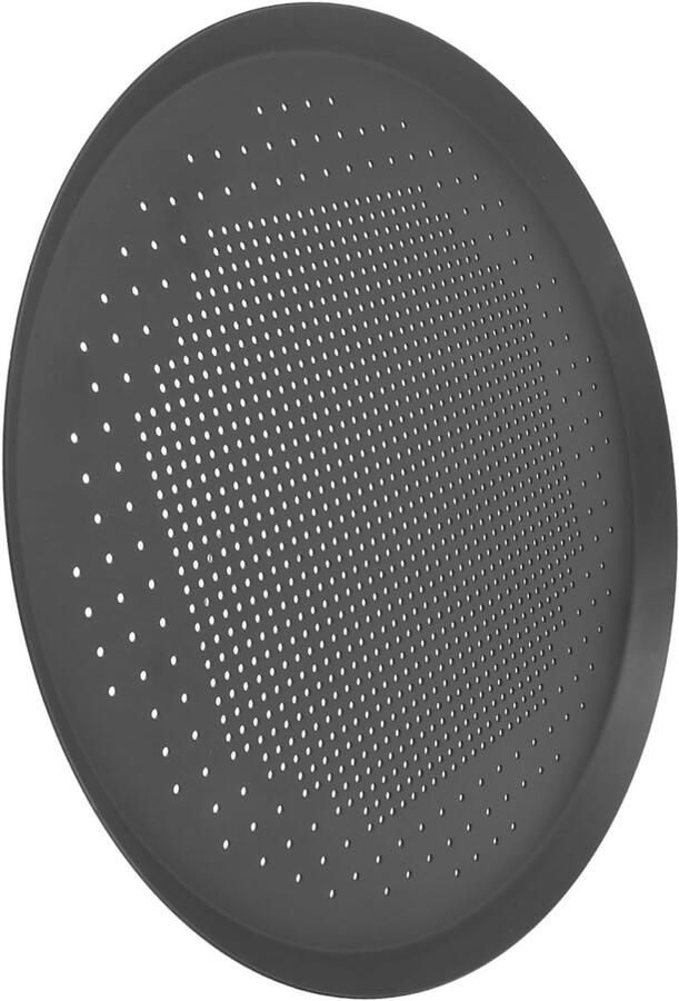 Pizza Pan Bakplaat Rond Pizza Bakken Geperforeerde Gaten 33 cm Grijs