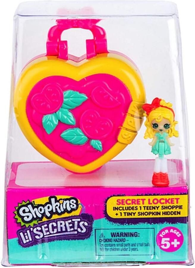 Geheime Medaillon Mini Speelgoed Verzamelen en Spelen Compact Ontwerp 3.8 cm Roze Geel
