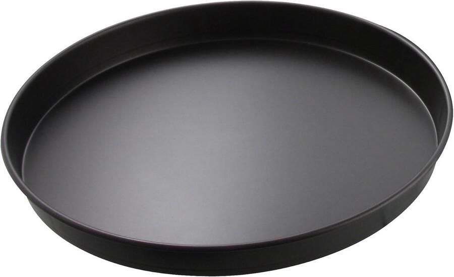 Pizza Plate Bakplaat Pizza Bakken Antiaanbaklaag 28.5 cm Zwart