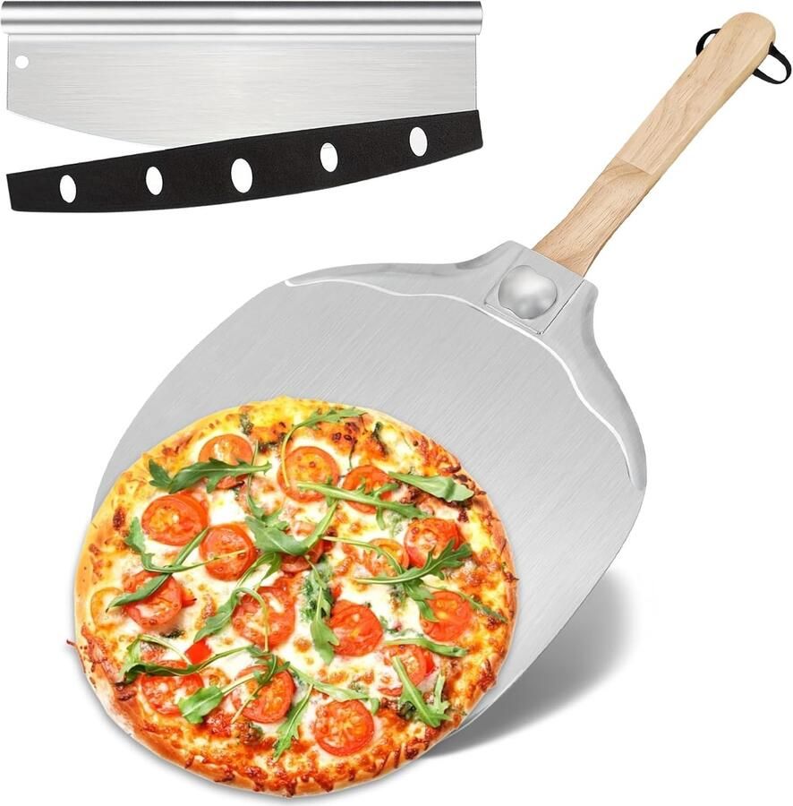 Pizza Schep Set voor het Perfect Bakken van Pizza's Brood en Taarten Keukenaccessoire voor Pizzaliefhebbers