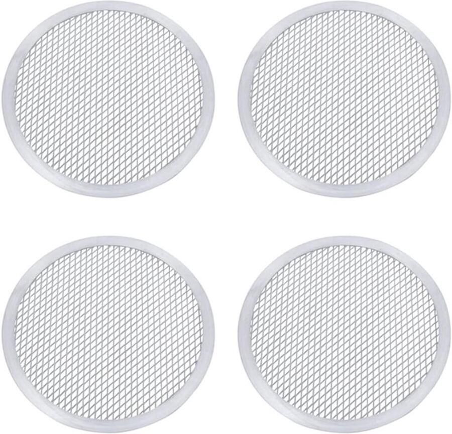 Pizza Scherm Set Pizzablik Aluminium Pizza Bakken Knapperige Bodem Ø 30 cm Aluminium