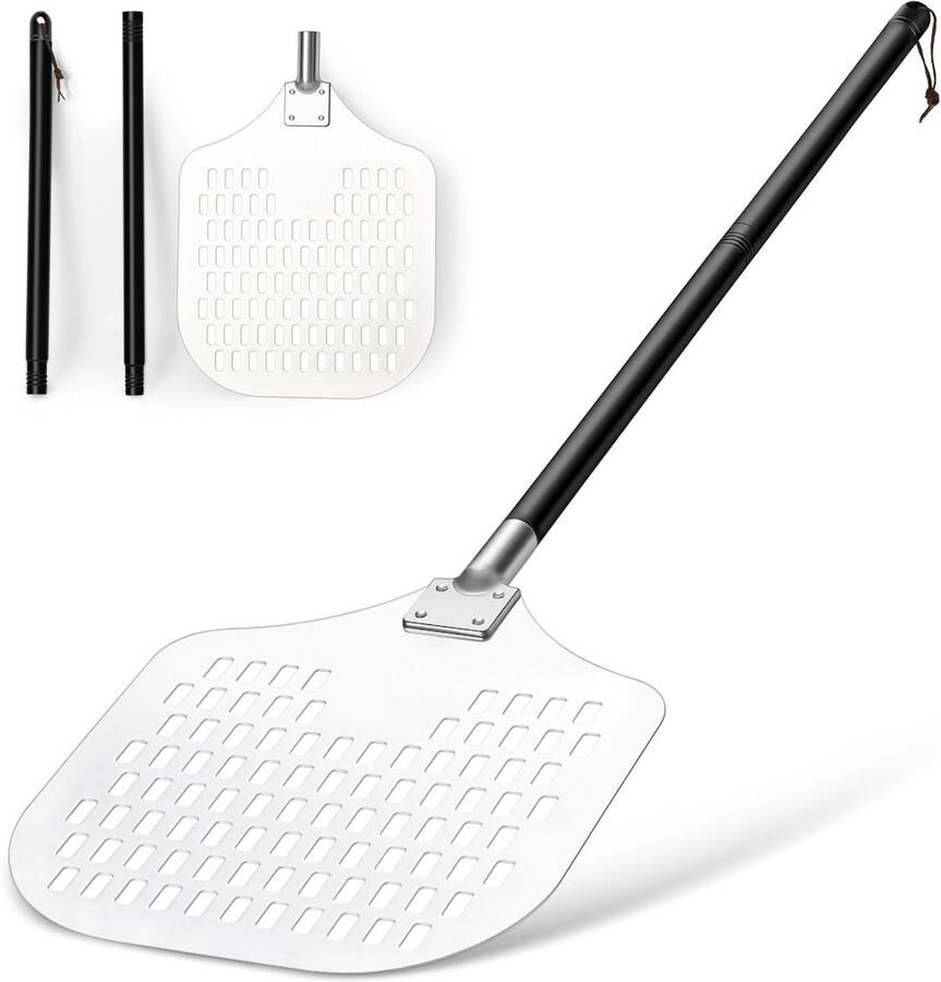 Pizza Slider Perforated 30.5 cm Ideaal voor Perfecte Pizza's Bakken en Grillen