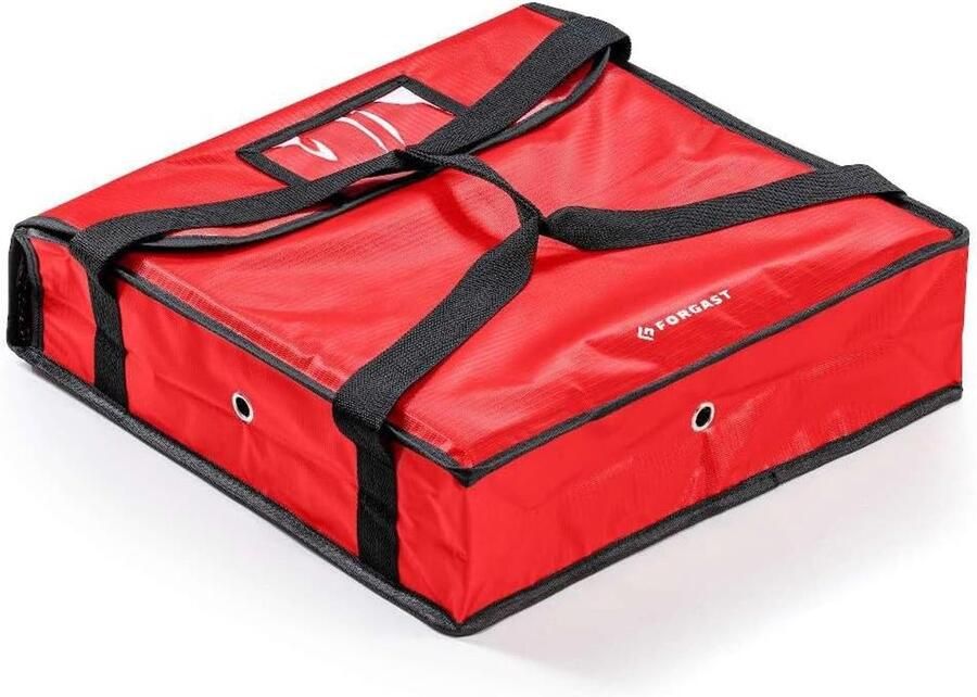 Pizza Transporttas Pizzatas Bezorgen Pizza Warm Houden Ruimte voor 2 Pizzaboxen
