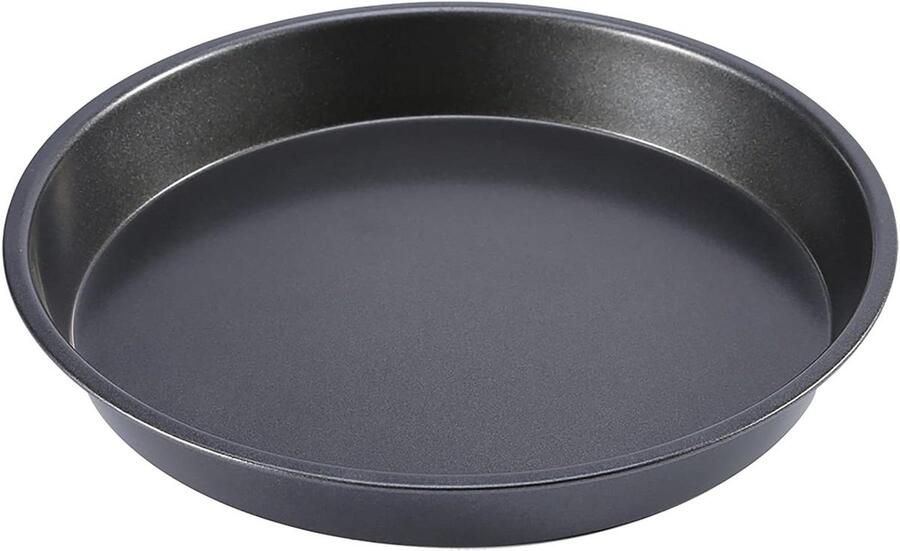 Pizzabakplaat Bakplaat Pizza Bakken Antiaanbaklaag 30 cm Zwart
