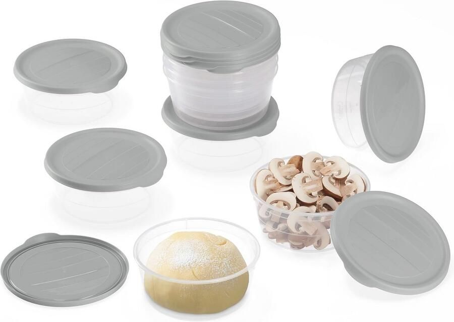 Pizzaballendozen Piccolo 10 stuks voedselveilige ingrediëntencontainers voor fermentatie - Foto 2