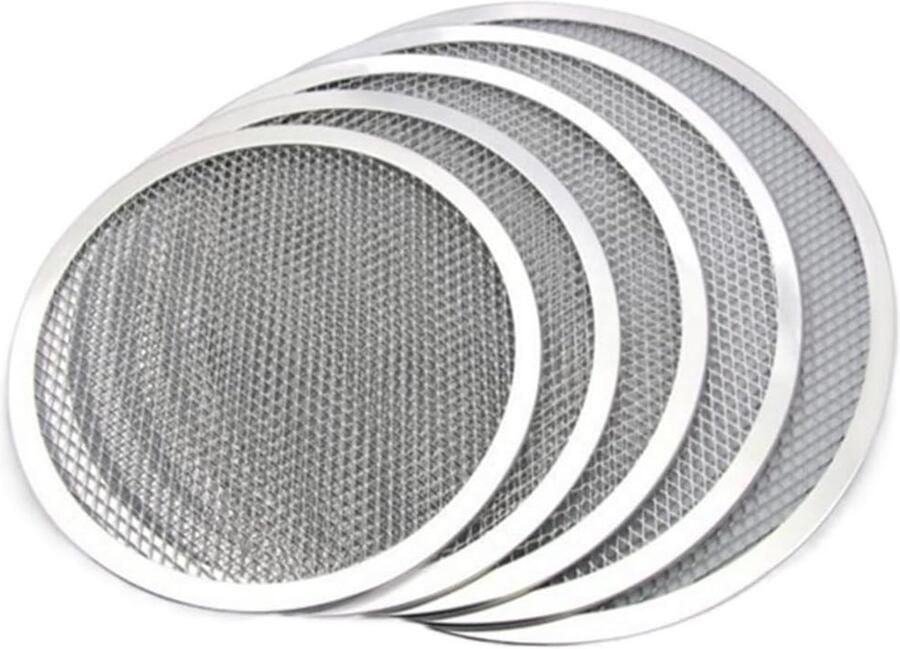 Pizzabodem Bakplaat Metaal Pizza Bakken Antiaanbaklaag 15-56 cm
