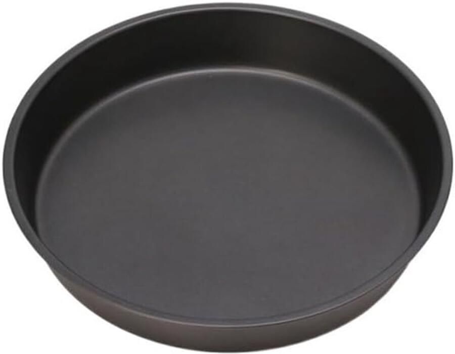 Pizzabodem Bakplaat Taartvorm Rond Pizza Bakken Anti-aanbaklaag 20 cm Diameter Zwart