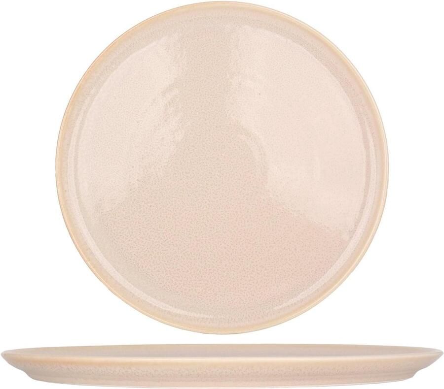 Pizzabord Set Dinerborden Porselein Pizza Serveren Vaatwasserbestendig 32 cm Wit