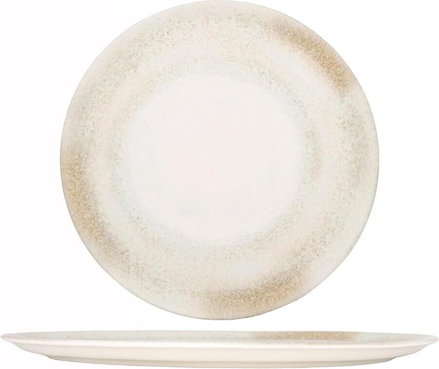 Pizzaborden Glazen Bordjes Pizza Serveren Bestand tegen thermische schokken 31 cm Veelkleurig