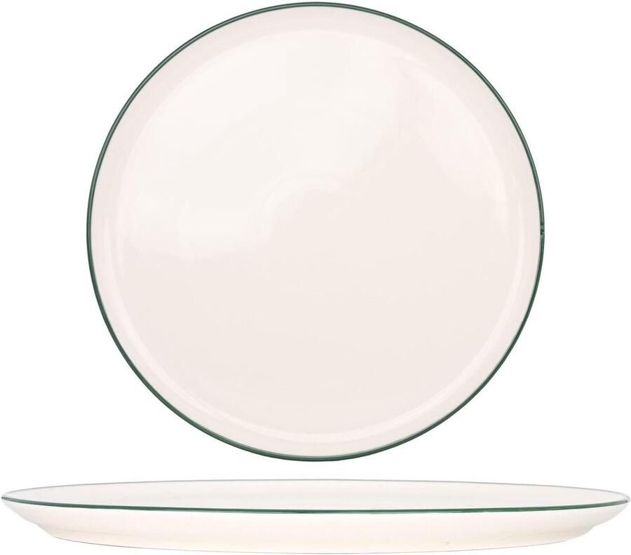 Pizzaborden Servies Platen Pizza Serveren Rand Bescherming 32 cm Veelkleurig