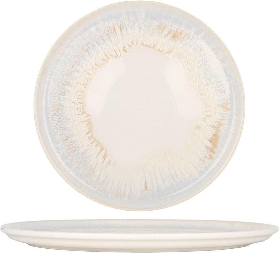 Pizzaborden Serviesborden Rond Pizza Serveren Bestand tegen thermische schokken 32 cm Veelkleurig