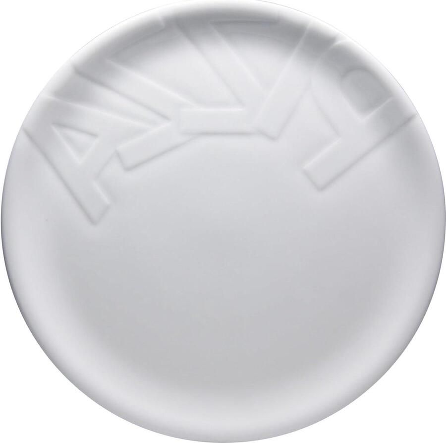 Pizzaborden Set Gourmet Bords Lekker Eten Exclusief Reliëf 32 cm Wit