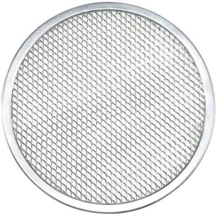 Pizzaborden Set Grillplaten Broodbakplaten Pizza Bakken Geperforeerd Oppervlak 25 cm Metaal