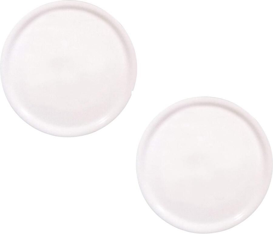 Pizzaborden Set Napoli Serie Lekker Eten Oven Magnetron Vaatwasserbestendig 2 stuks 33cm Wit