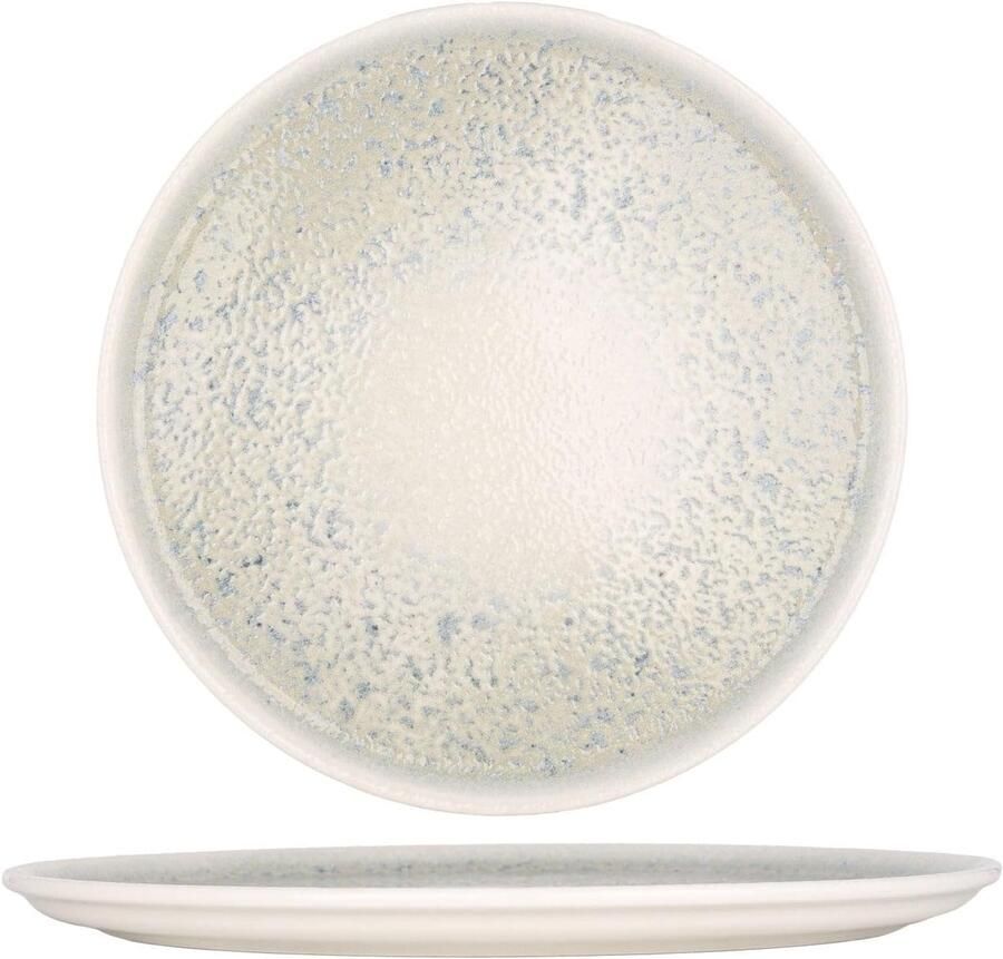 Pizzaborden Set Porseleinen Borden Italiaans Diner Hoge Krasbestendigheid 32 cm Diameter Ocean Blauw
