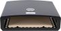 Pizzaoven op BBQ Grilloven Roestvrijstalen Pizzasteen Buiten Pizza Oven Incl. Pizzaschep Uitneembare Pizzasteen Pizzagrill Thermometer Zwart - Thumbnail 1
