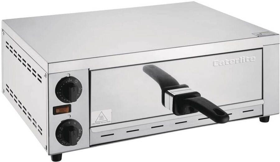 Pizzaoven van roestvrij staal 188mm hoogte 380mm breedte 486mm lengte