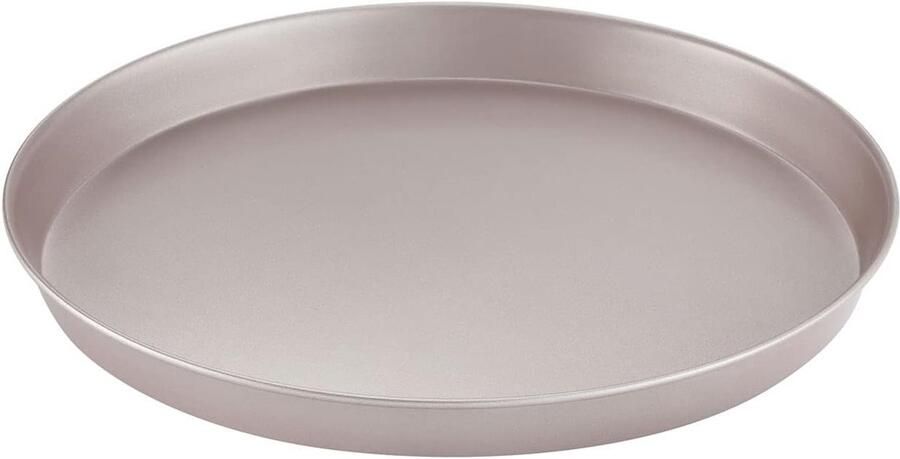 Pizzapan Ronde Pan Pannenkoekenpan Bakplaat Oven Bakken Antiaanbaklaag Voedselveilig 10 inch Champagne goud