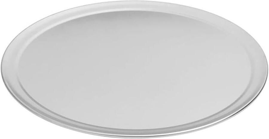 Pizzaplaat Aluminium Bakplaat Keuken Pizza Bakken Lichtgewicht Ontwerp 25.4 cm Diameter Zilverkleurig
