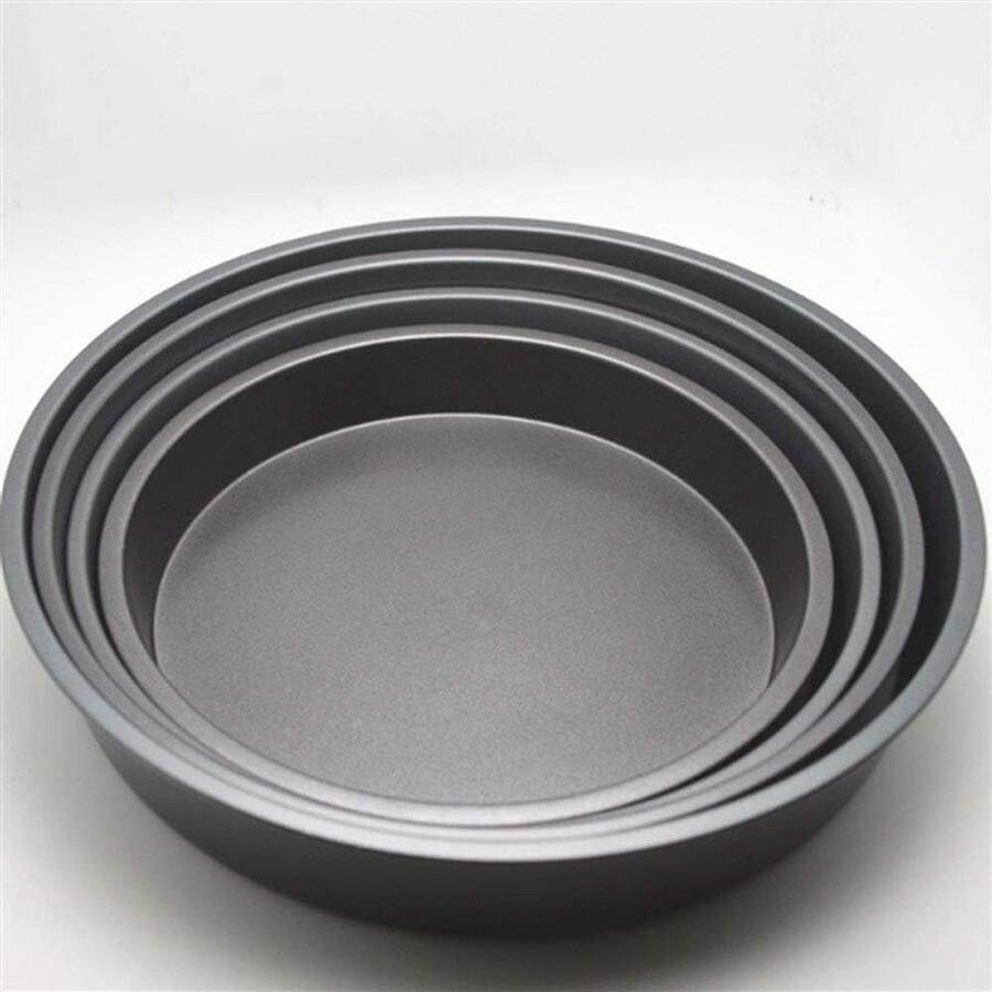 Pizzaplaat Bakplaat Cakevorm Pizza Bakken Antiaanbaklaag 10 inch Zwart