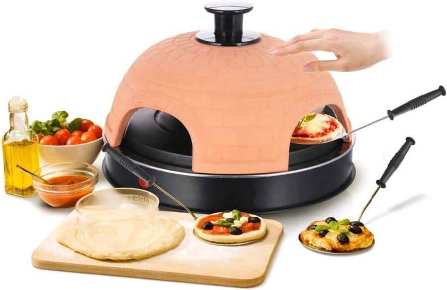 Pizzarette Pizza oven Pizzasteen Pizzarette 6 personen Pizzaoven Pizza oven buiten