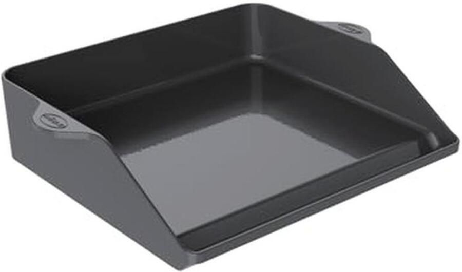 Plancha Grillplaat van Gietijzer Ideaal voor Vlees en Groenten 47 x 36 5 cm Zwart