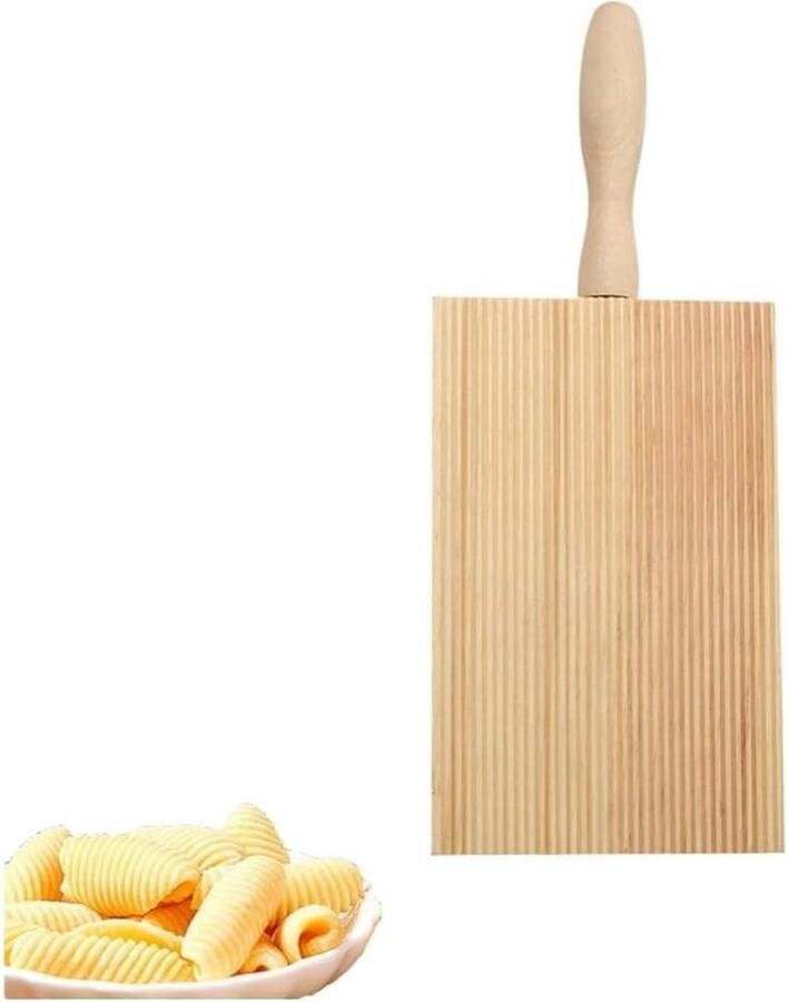 Plank van hout pastalaplank gnocchi maker voor eenvoudige ie van authentieke zelfgemaakte pasta en boter zonder plakken keukengereedschap