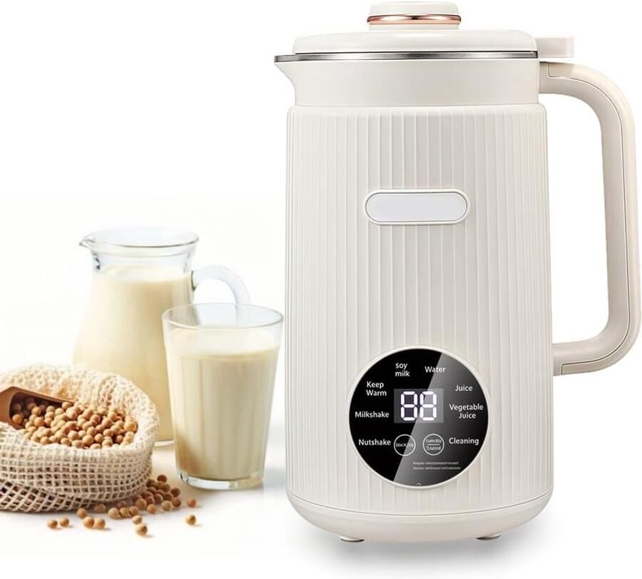 Plantaardige Melk Machine Wit Automatische Nootmelkmachine Voor Zelfgemaakte Melk en Sappen