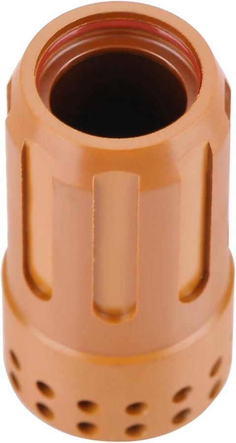 Plasma Snijring Snijmachine Onderdeel Metaal Bewerken Premium Polymateriaal 12.6 x 12.5 x 3.6 cm Zwart