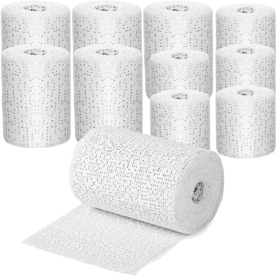 Plaster Bandage Set 10 Rolls for Crafts 7.5cm x 2.7m 55cm x 2.7m Plaster Bandage Baby Belly Pregnant Gift Plaster Binding Printing