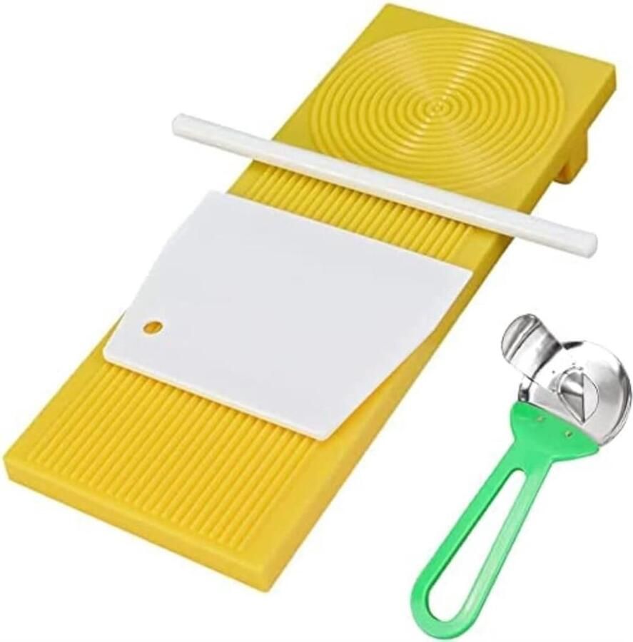 Plastic Gnocchi Board en Pasta Maker voor Zelfgemaakte Gnocchi en Macaroni met Snijder en Rolling Pin