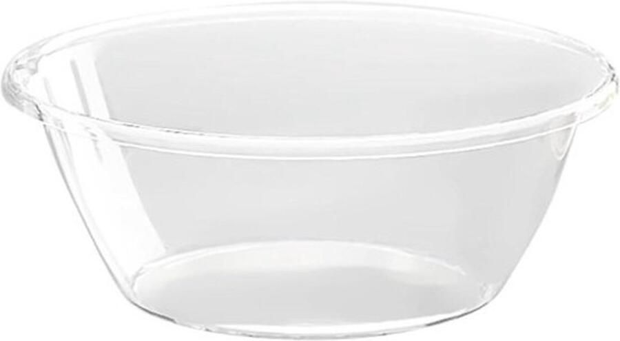 Plastic Mengkom Kneedkom Bak Ingrediënten Mengen Transparant Ontwerp 176 oz Transparant