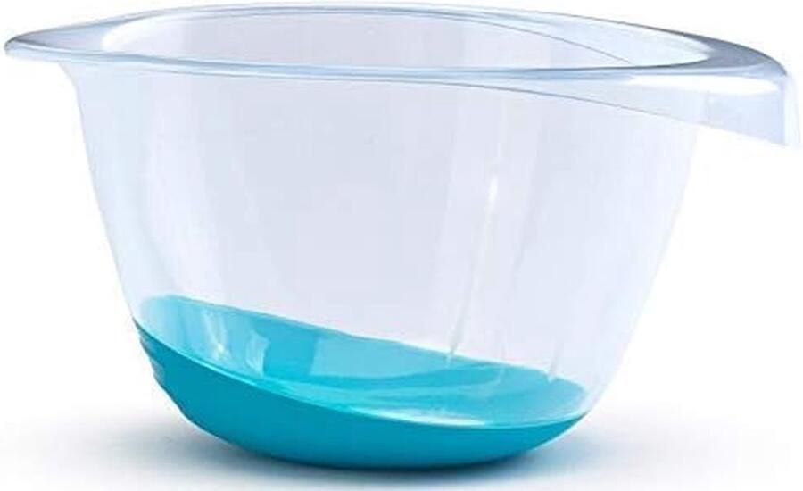 Plastic Mengkommen Beslagkommen Set Cakes Bakken Antislip Basis Tot 6 Liter Groen