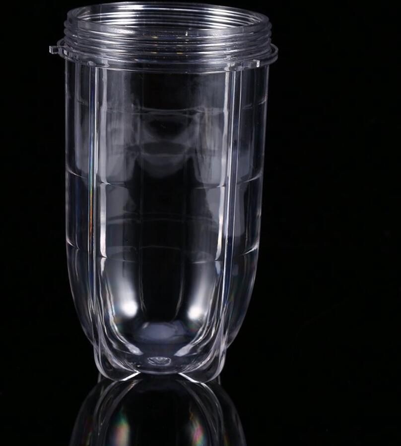 Plastic Transparante Juice Cup Vervangende Blender Accessoire Korte en Hoge Mug