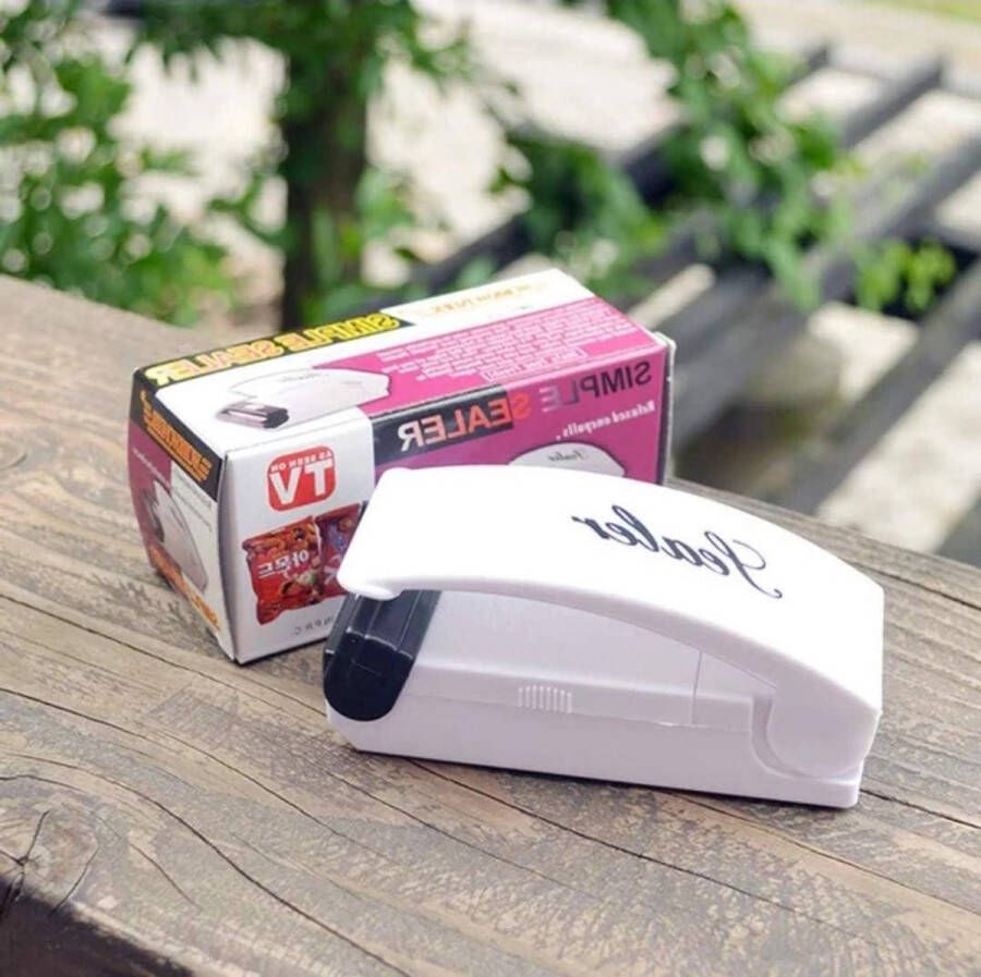 Plastic Zak Sealer Draagbare Mini Huishoudelijke Sluitmachine Heat Sealer Capper Voedsel Saver voor Plastic Zakken Pakket Mini Gadgets Tool Smart Gift