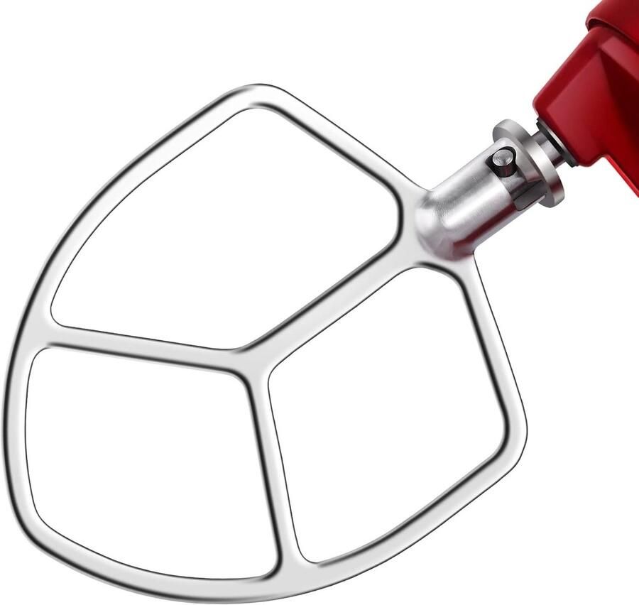 Platte Klopper Mengaccessoire Mixer Bakken Deeg Roestvrij Staal 5-6 Quart