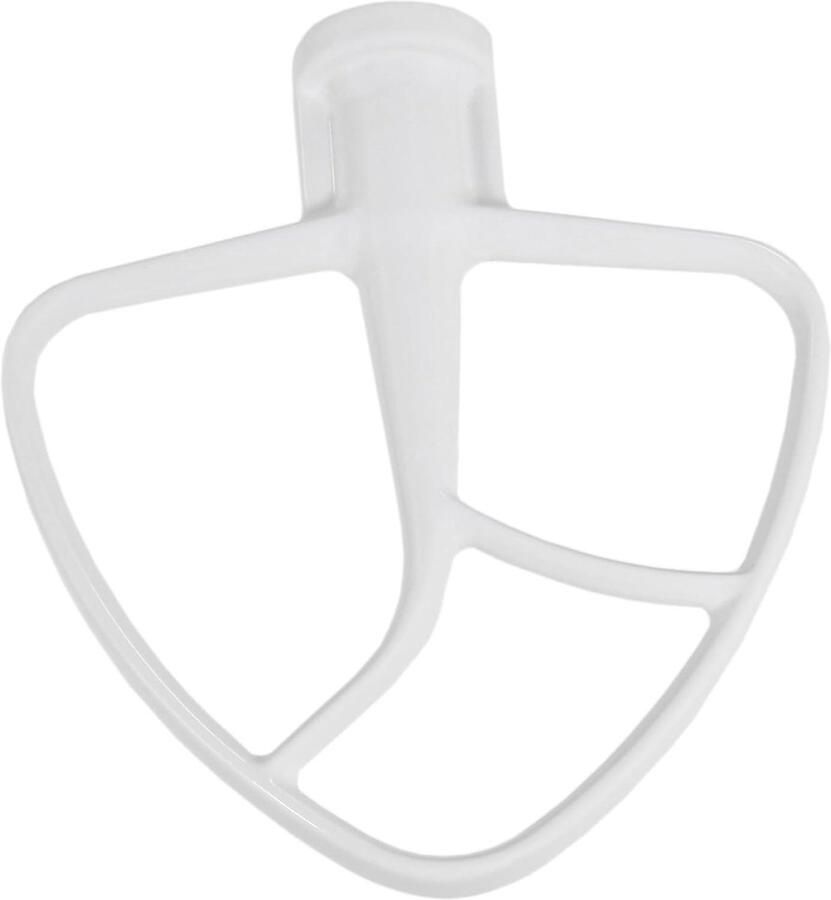 Platte Rand Klopper Mixer Accessoire Beslag Mengen Gecoat Metaal 154 mm Grijs