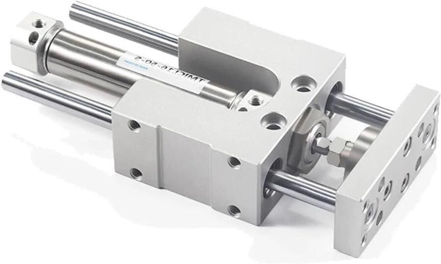 Pneumatische cilinder Driestanggeleiding cilinder Industriële automatisering Drie assen Slag 100mm Metaal