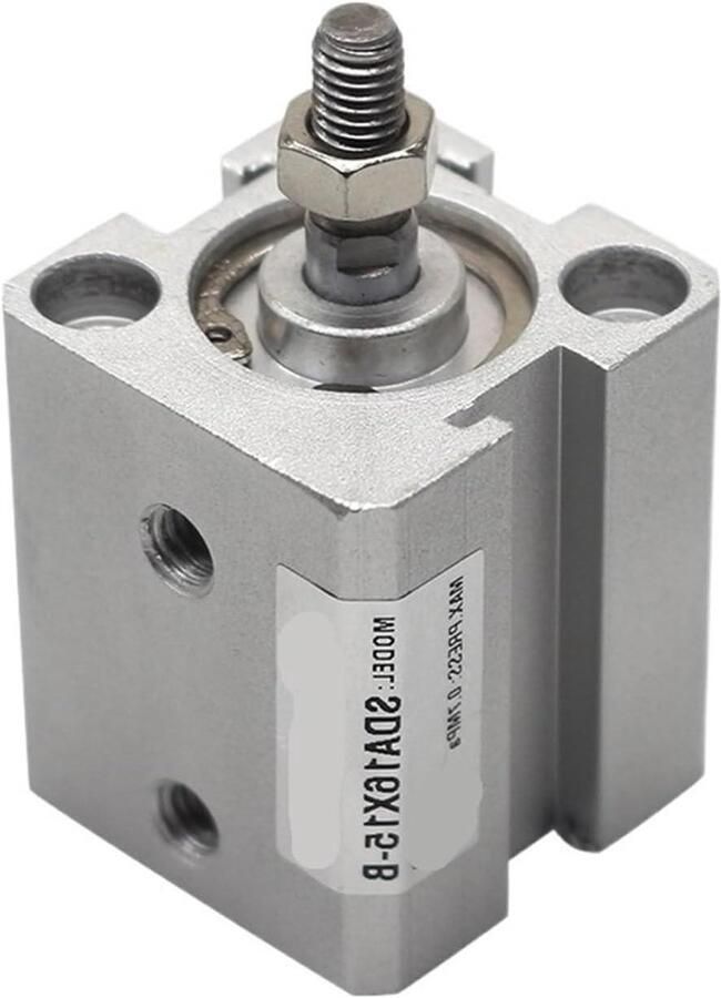 Pneumatische Cilinder Dubbele Werking Industriële Automatisering Compact Ontwerp Boring 100 mm Metaal
