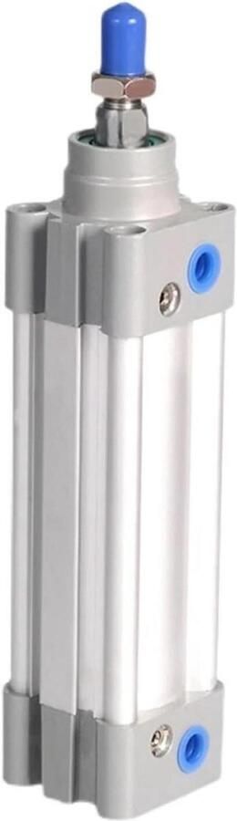 Pneumatische Cilinder Dubbelwerkend Industriële Automatisering Standaard Serie 100 cm Slag Zilverkleurig