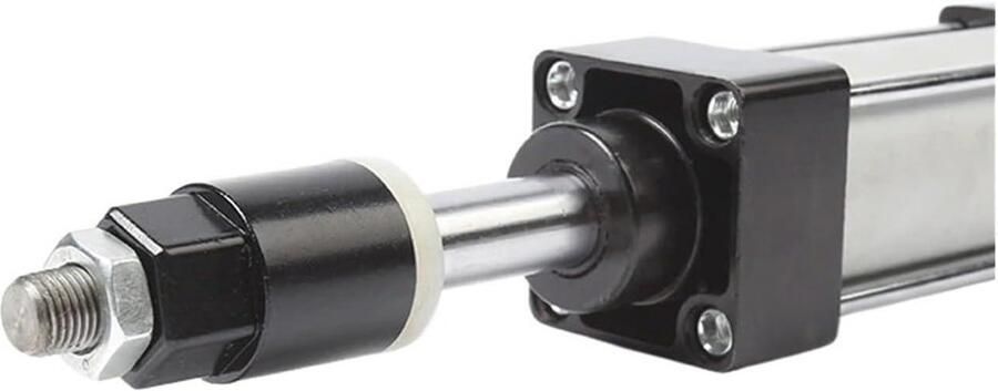 Pneumatische Cilinder Dubbelwerkend Zuigergereedschap Industriële Automatisering Verstelbare Slagboring 32 mm Boring Aluminium