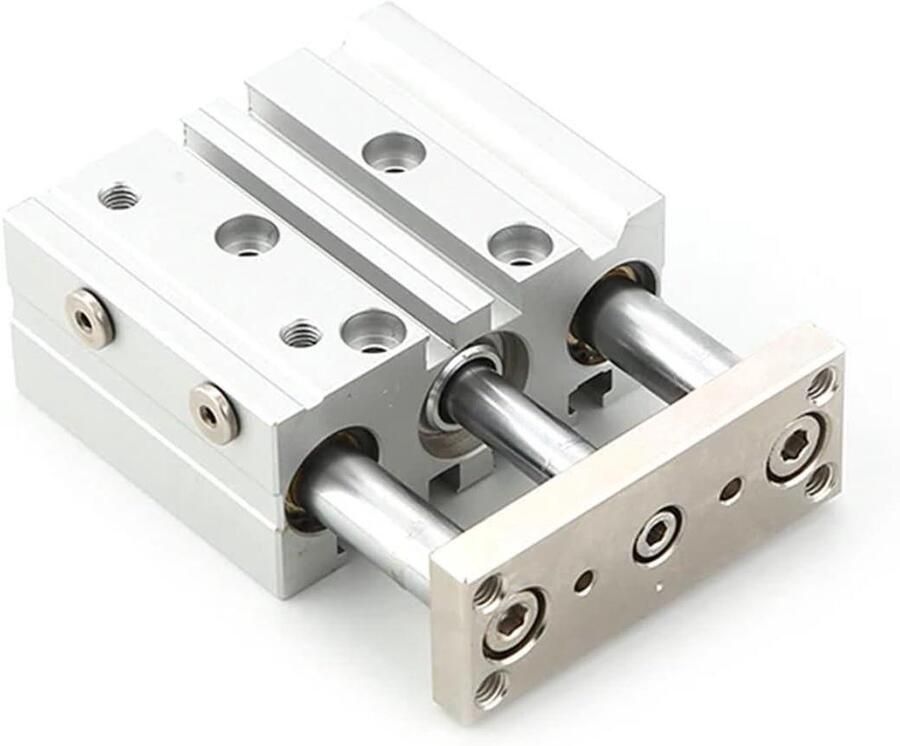 Pneumatische Cilinder Geleidingsstang Industriële Automatisering Drie-schacht Ontwerp MGPM20 -10 Metaal