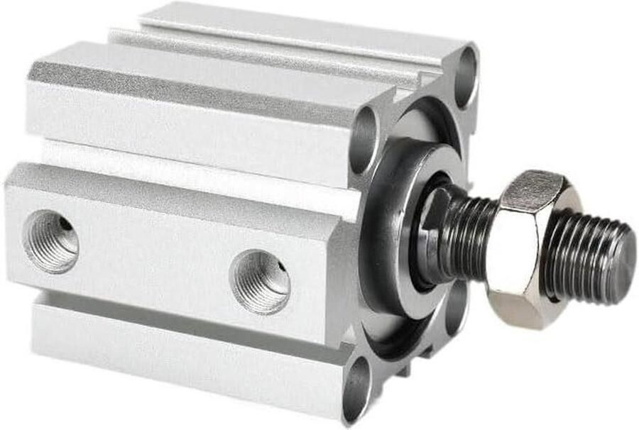 Pneumatische Cilinder Lucht Cilinder Industriële Automatisering Compact Ontwerp 63 mm Boring Metaal