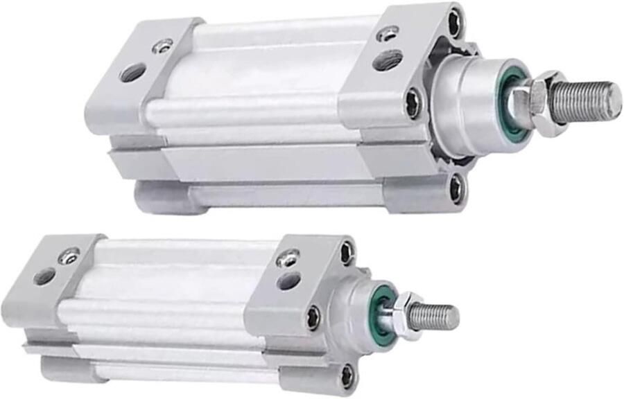 Pneumatische Cilinder Luchtcilinder Standaard Industriële Automatisering Hoge Stuwdruk Lange Slag 32-100 mm Boring Metaal