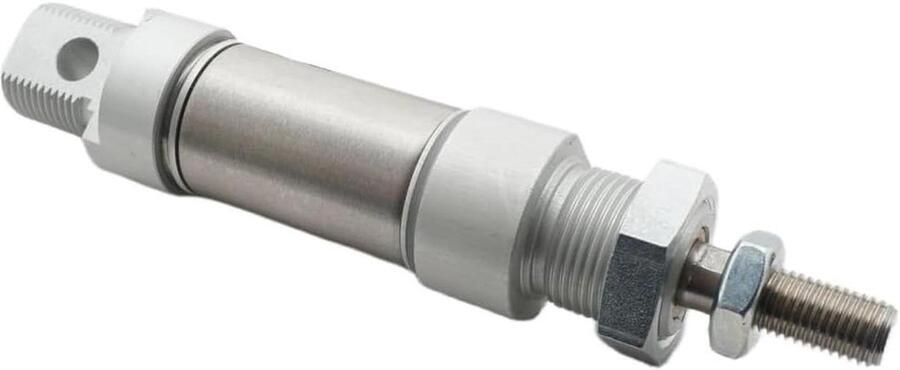 Pneumatische Cilinder Lucht Cilinder Industriële Automatisering Kompakte ISO Norm 25mm Zuiger 50mm Slag Aluminiumkleurig