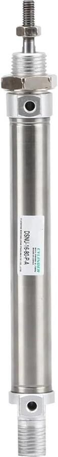 Pneumatische Cilinder Lucht Cilinder Industriële Automatisering Roestvrij Staal 160mm Slaglengte Metaal