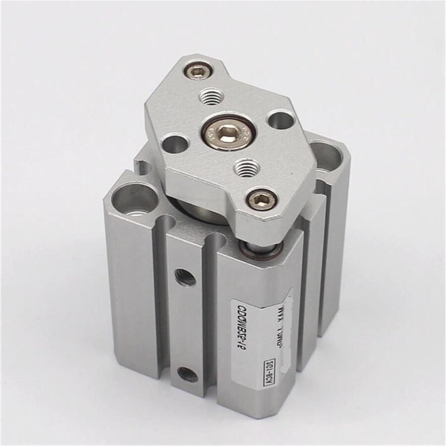 Pneumatische Cilinder Luchtcilinder Industriële Automatisering Dubbelwerkende Gidsstaaf 5-30mm Slag Metaal